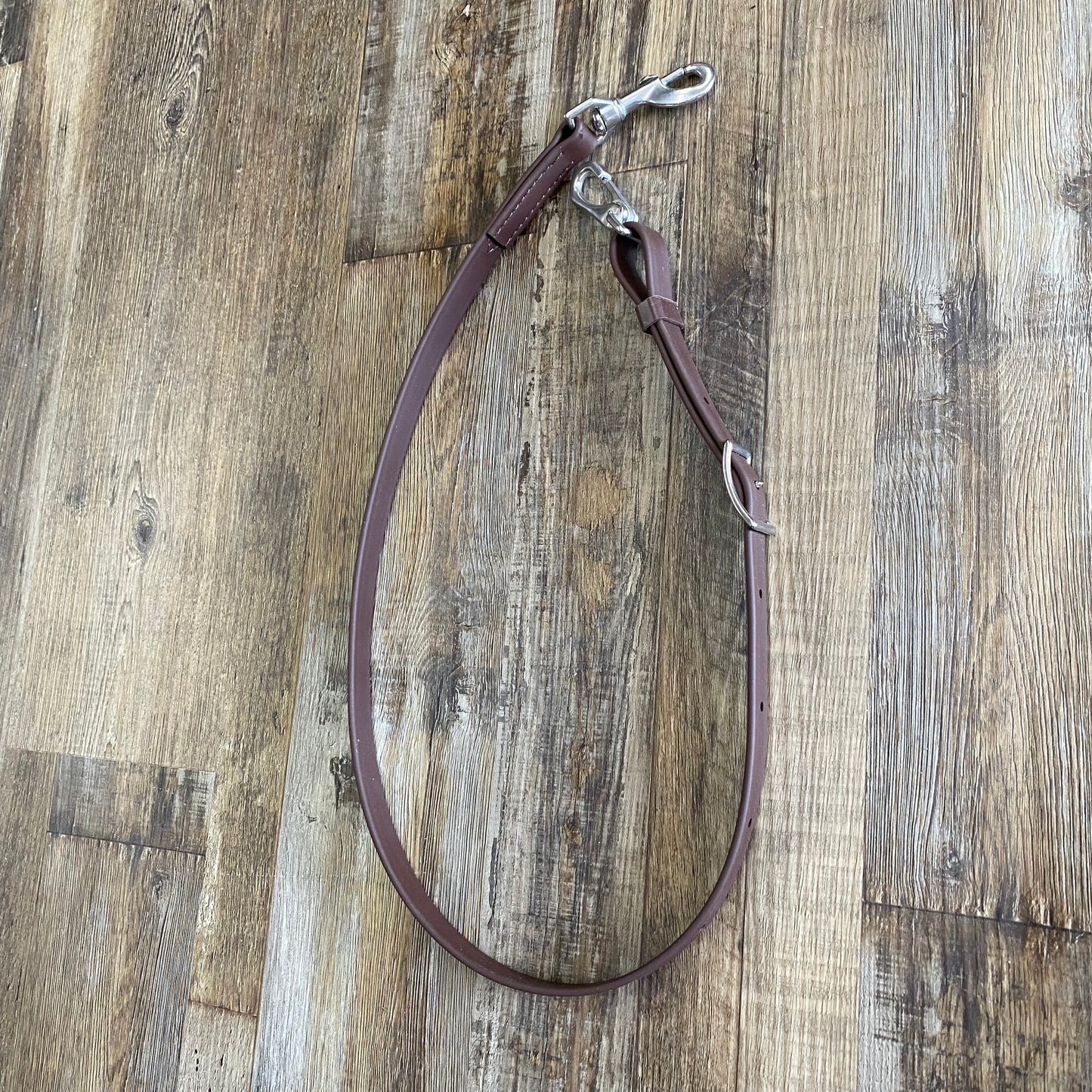 Tie Down Brown Biothane Amish Crafted