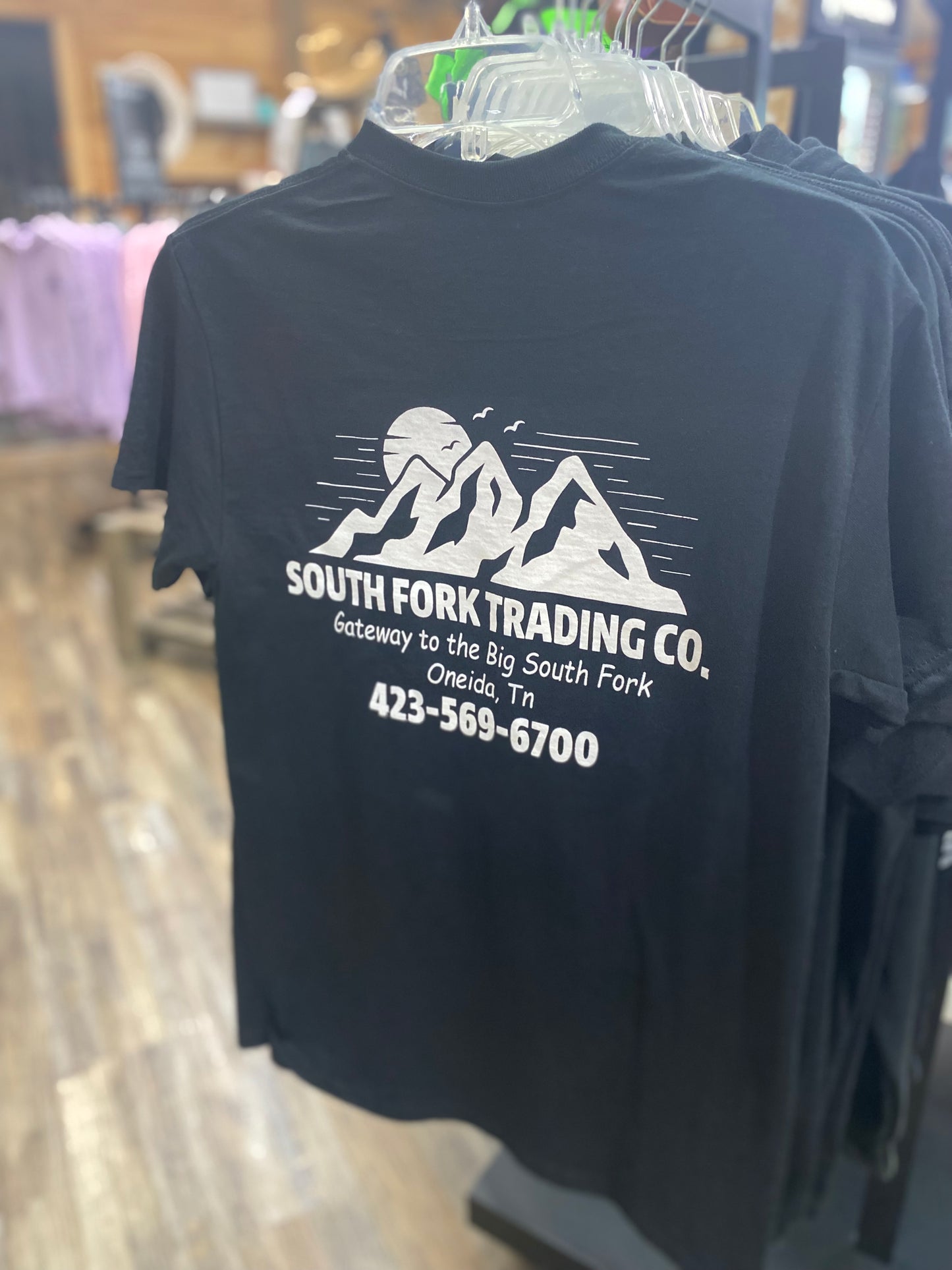 NEW Brown & Turquoise South Fork Trading Co - Adult Unisex Tee