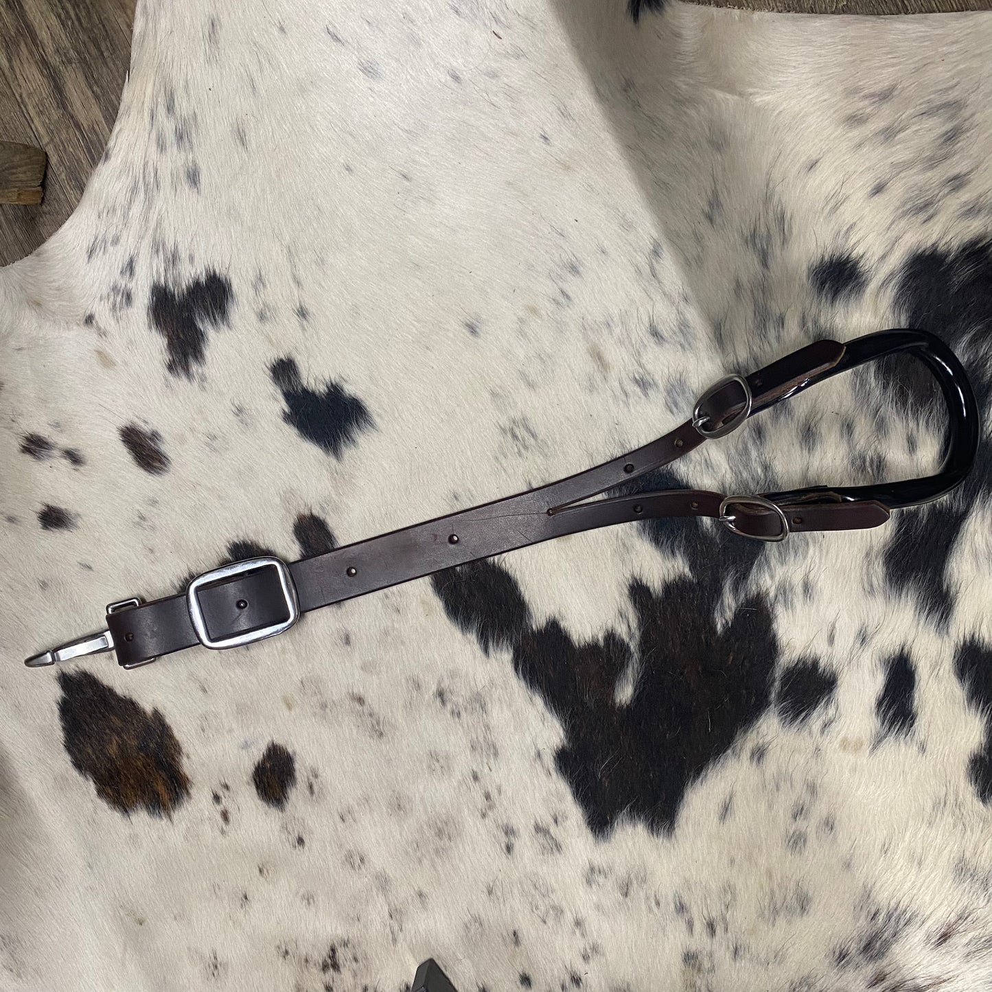 Amish Made Brown Super Duty Leather Crupper