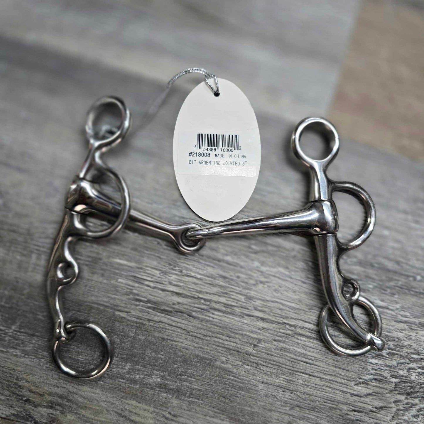 Coronet 5" Argentine Snaffle Bit