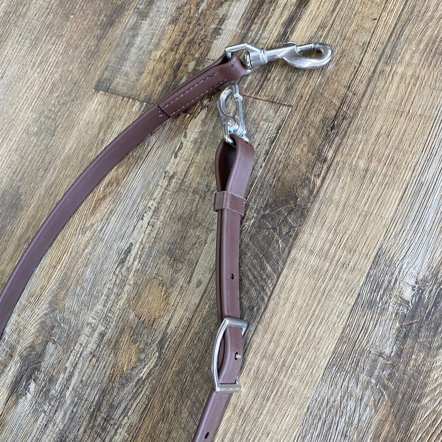 Tie Down Brown Biothane Amish Crafted