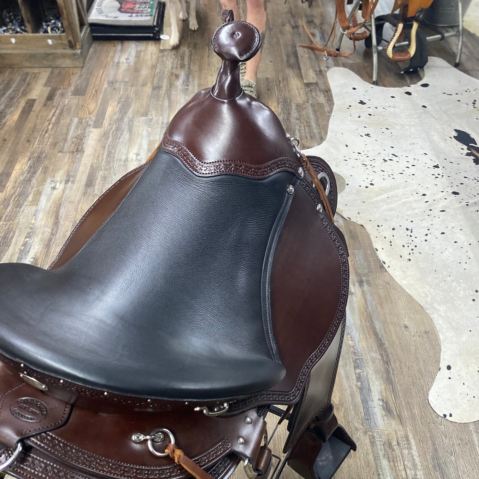 NEW Henry Miller Buena Vista #104 17” W/ Horn Western Fender Handcrafted Custom