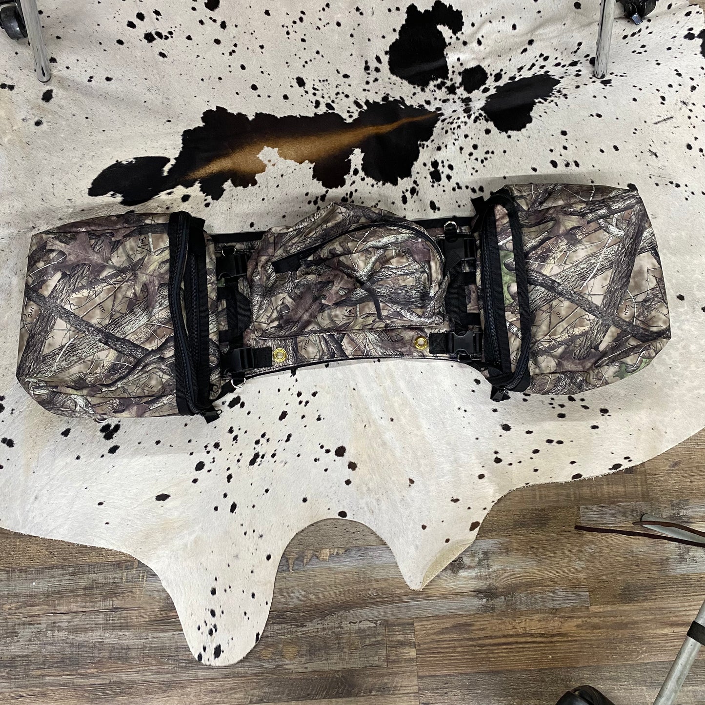 Amish Made FALL Camo Detachable Saddle Bags