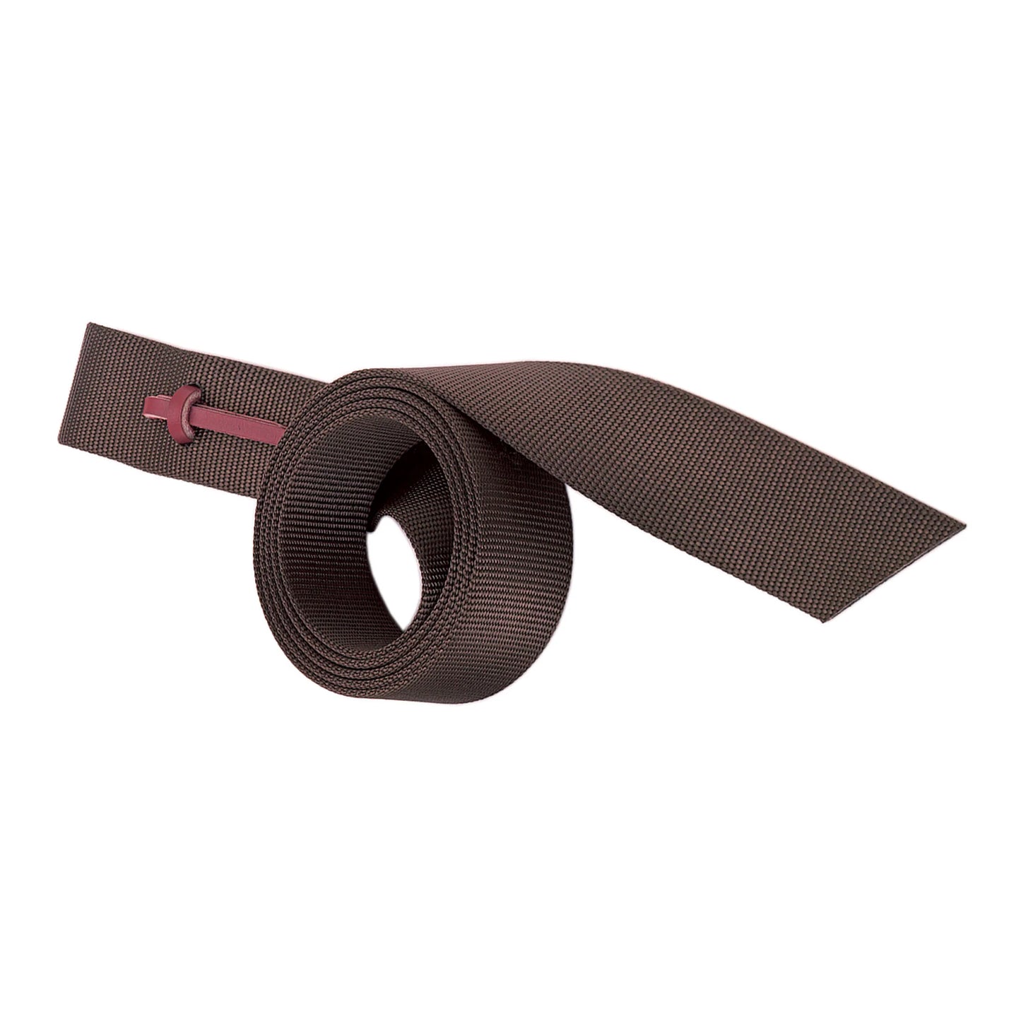 Nylon Latigo Cinch Strap with Holes Black or Brown