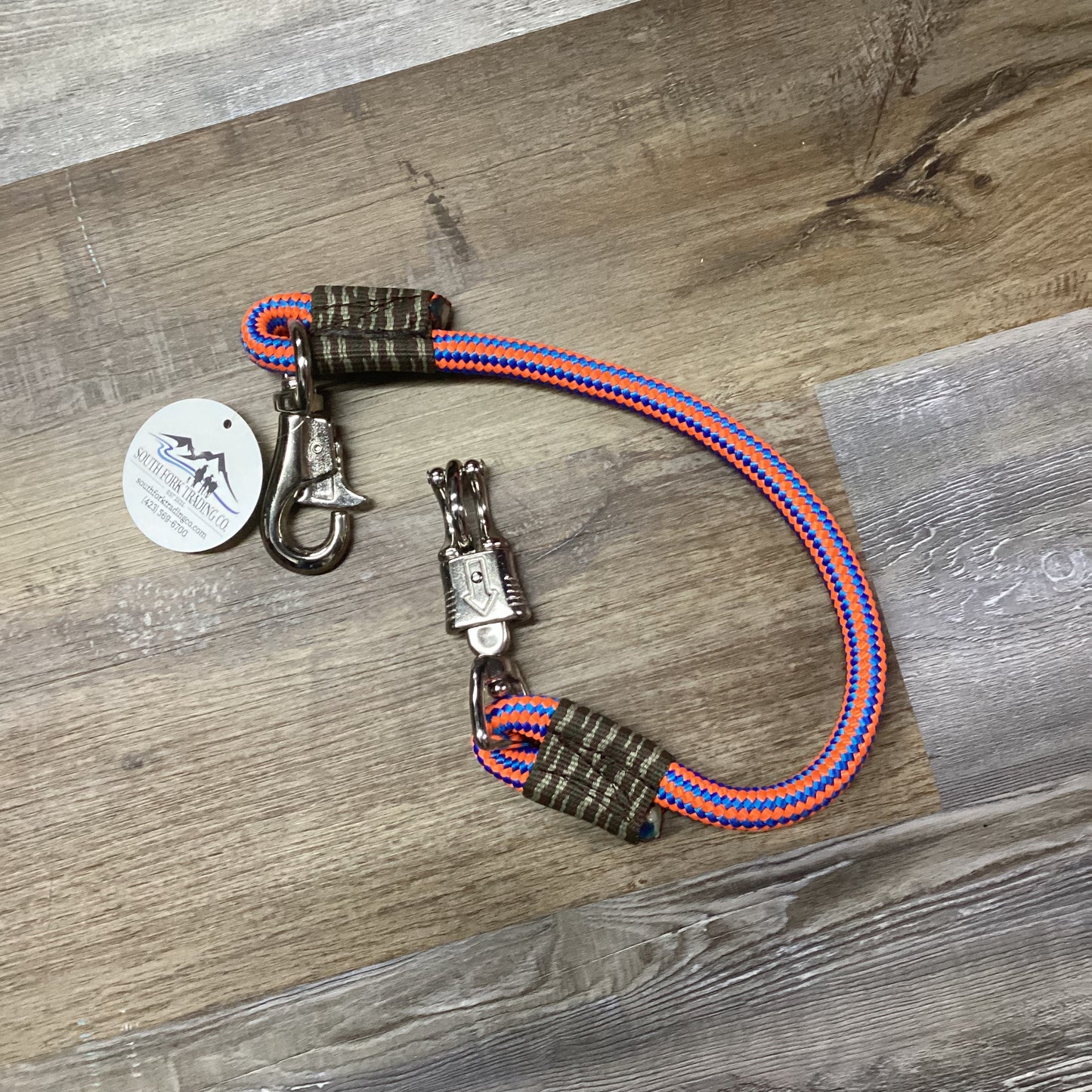 Trailer Tie Orange & Blue Amish Crafted