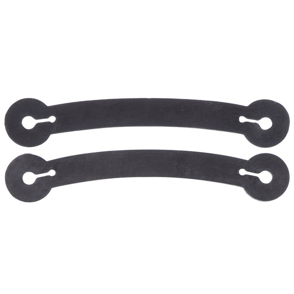 Tough 1 Curved Spur Black Tie Downs