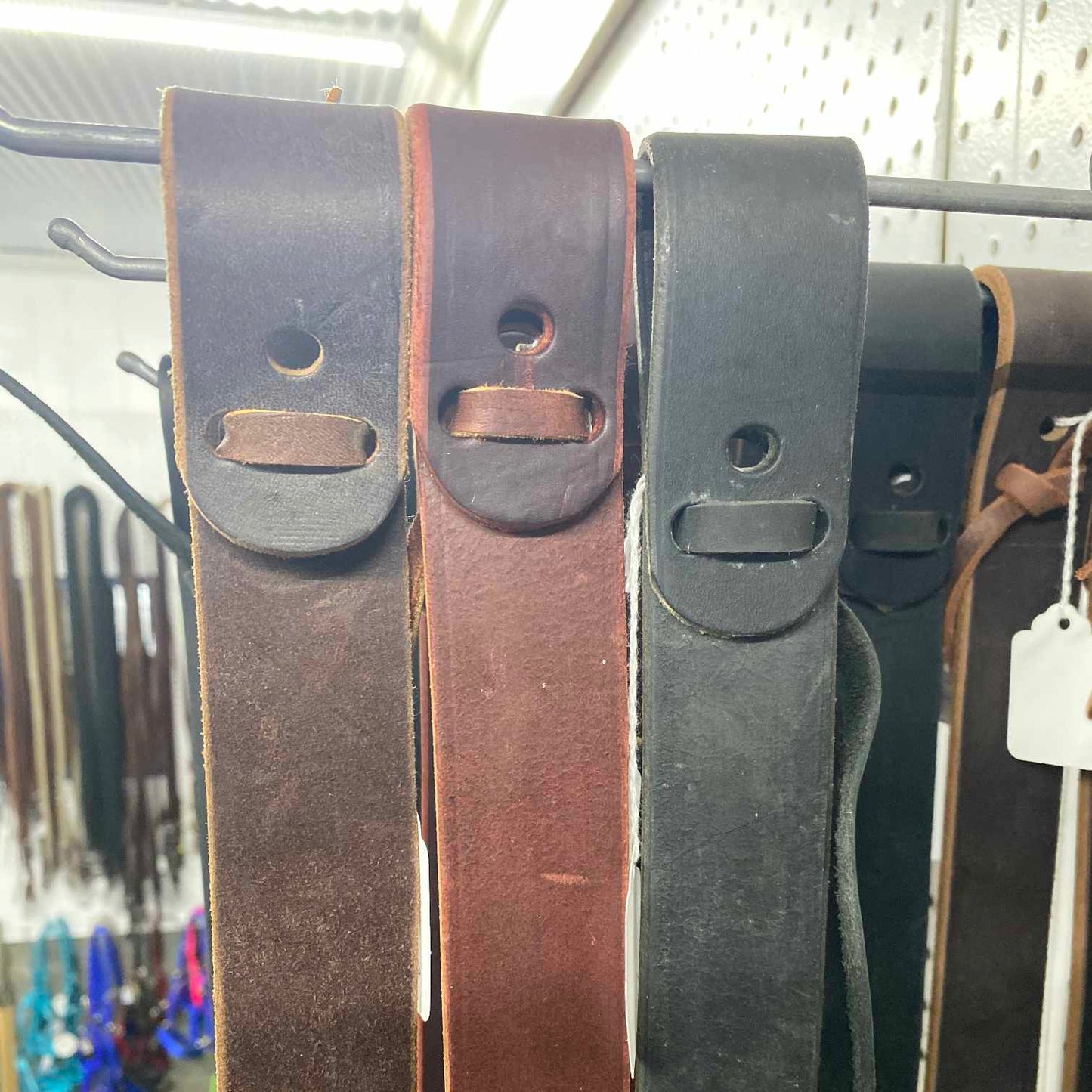 Amish Crafted Leather Saddle Tie Straps