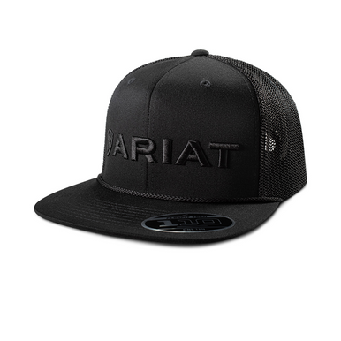 3D Embroidery Black 6 Panel