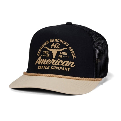 Certified Ranchers Association Hat: Black