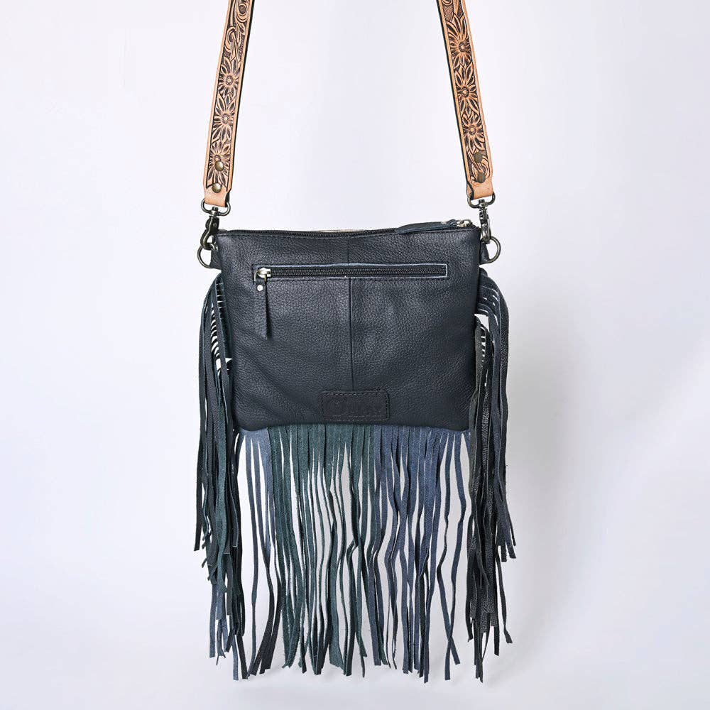 The Gambler Girl Crossbody Genuine Leather Bag