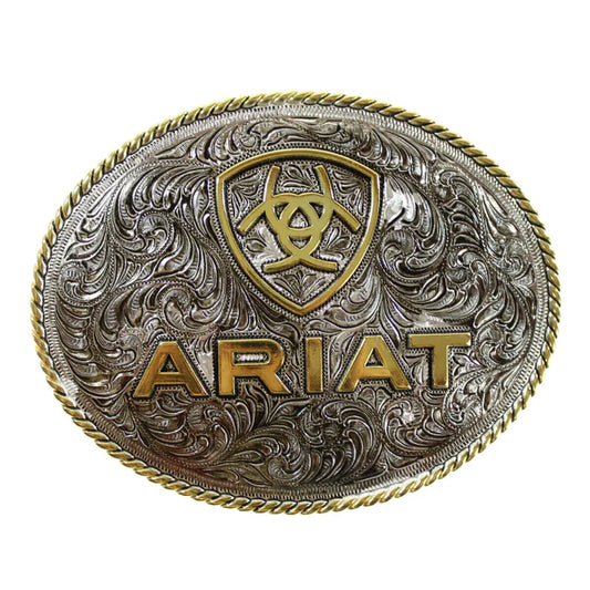 ARIAT Shield Oval Buckle Gold
