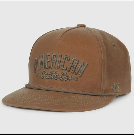 American Cattle Co Waxed Canvas Hat