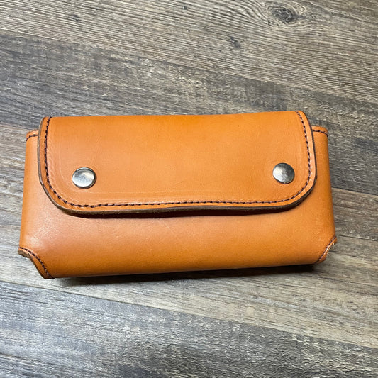 Amish Crafted TAN Phone Case Genuine Leather 