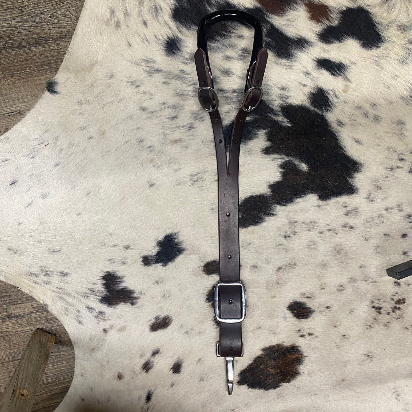 Amish Made Black Super Duty Leather Crupper