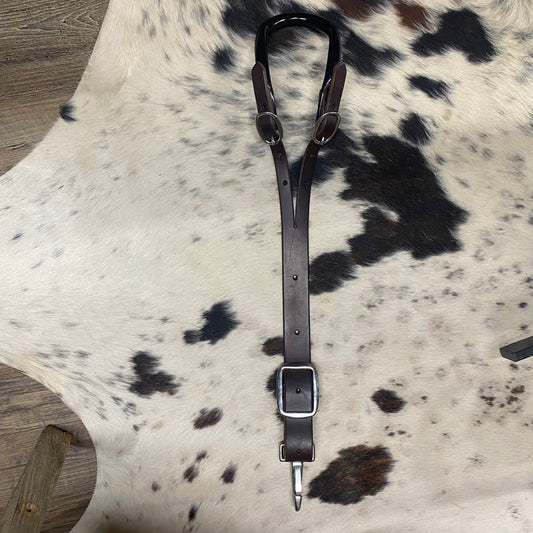 Amish Made Black Super Duty Leather Crupper