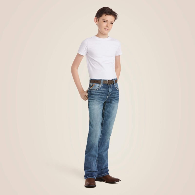 Ariat Boys B4 Relaxed Coltrane Boot Cut Jeans