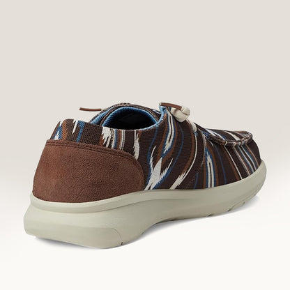 Ariat Womens Hilo Chimayo Slip-On Casual Shoes ARROYO CHOCOLATE