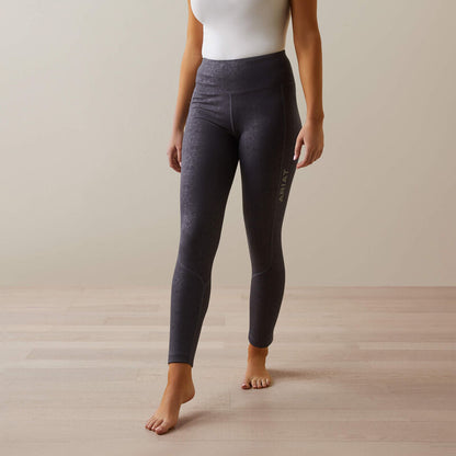 Ariat Womens Tek Tight Zia Embossed Periscope Grey Leggings