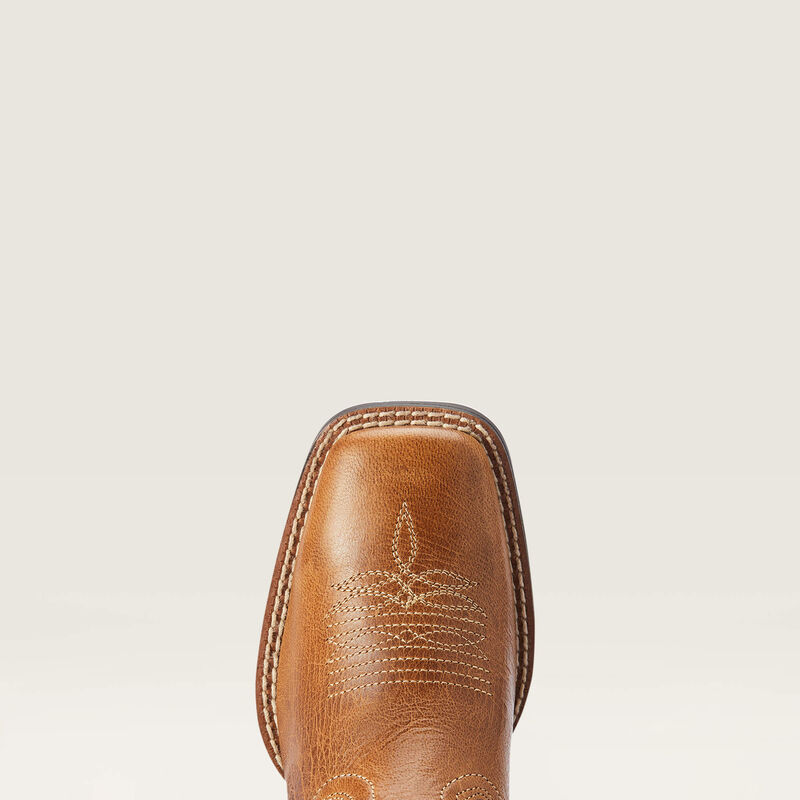 Ariat Kids Lonestar Square Toe Western Boot Ridge Tan Serape
