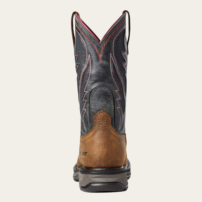 Ariat Mens Work Hog XT VenTEK H2O Waterproof Western Boot Rye Brown