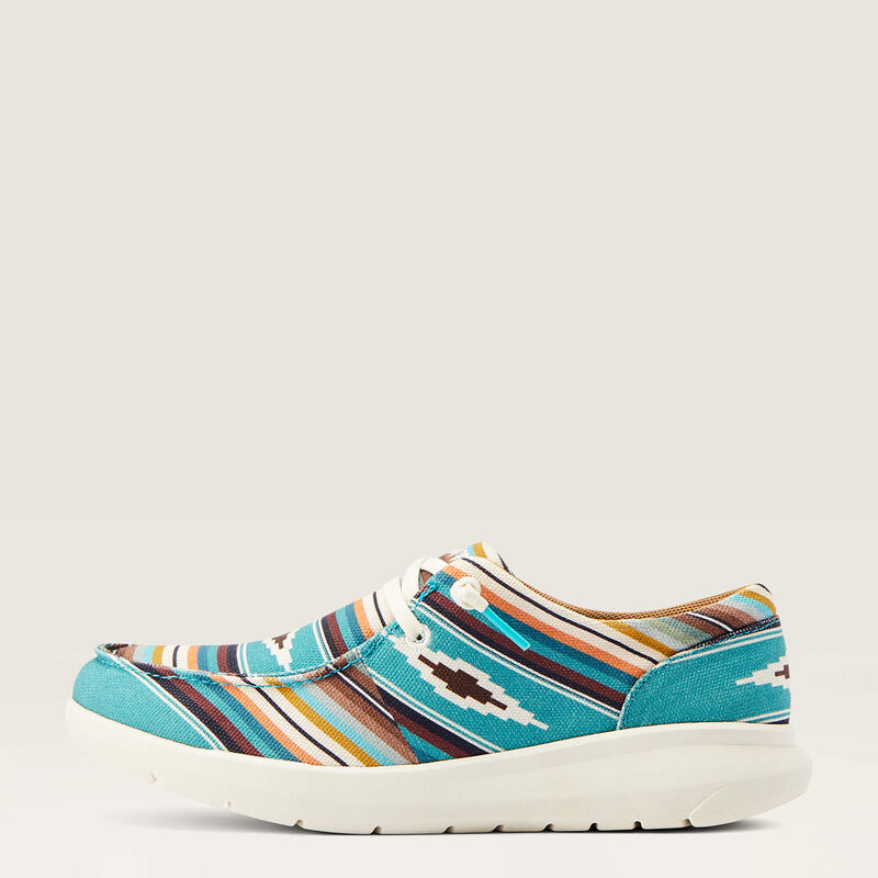 Ariat Womens Hilo Shoes Turquoise Turq Serape