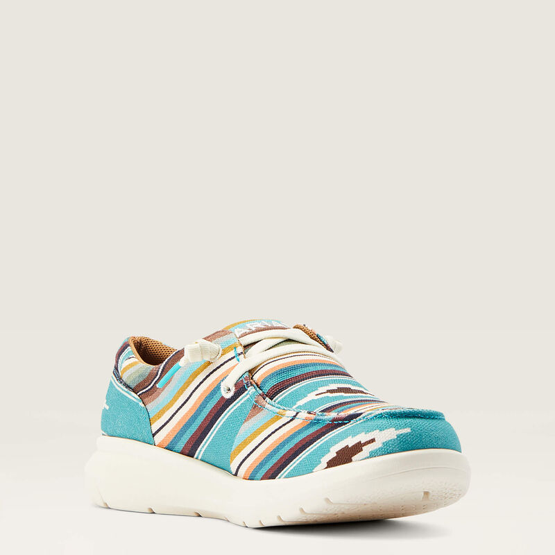 Ariat Womens Hilo Shoes Turquoise Turq Serape