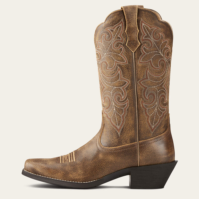 Ariat Womens Round Up Square Toe Western Boot Vintage Bomber