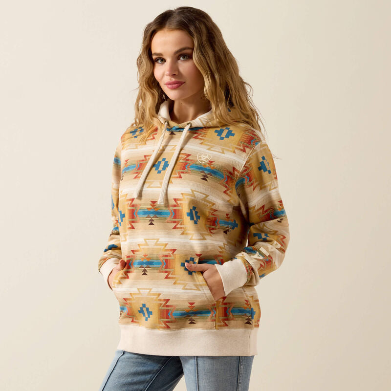 Ariat Women Logo 2.0 Printed Hoodie SONOMA SOUTHWEST PRINT