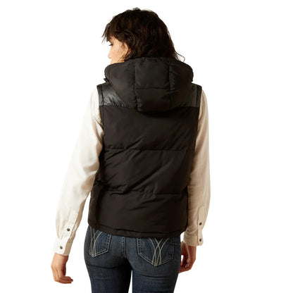 Ariat Womens Frontier Puffer Insulated Black Vest