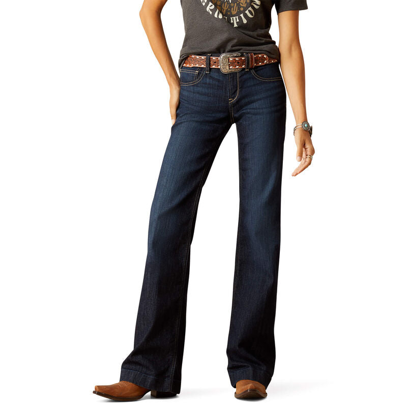 Ariat Womens Perfect Rise Ophelia Trouser in Nashville Wash