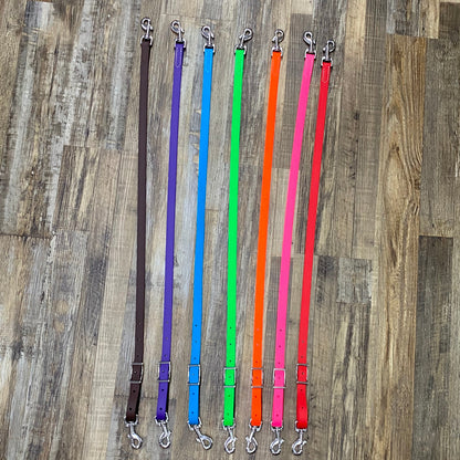 Tie Down Assorted Colors Biothane 1/2 inch Thick