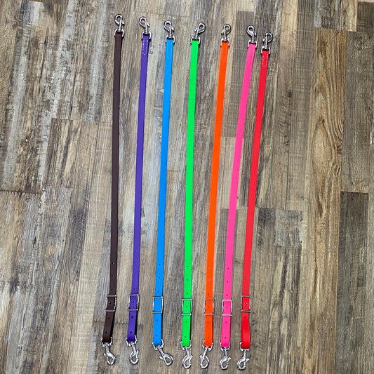 Tie Down Assorted Colors Biothane 1/2 inch Thick