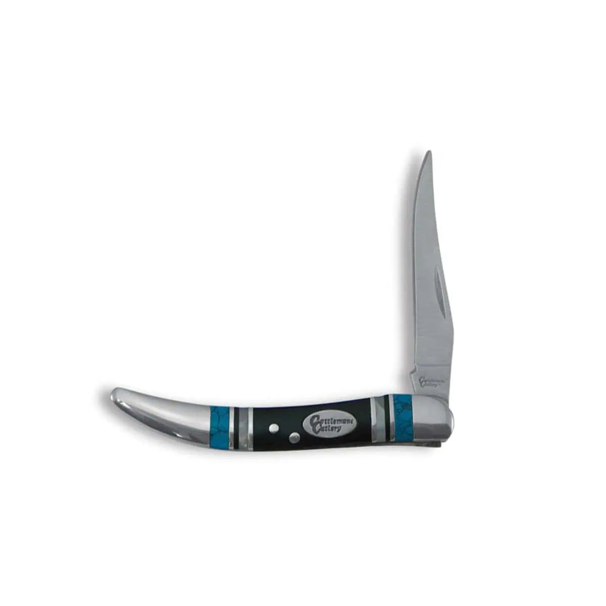 CATTLEMAN TOOTHPICK CHEYENNE SERIES – BLUE HORIZON by American Buffalo Knife & Tool Co