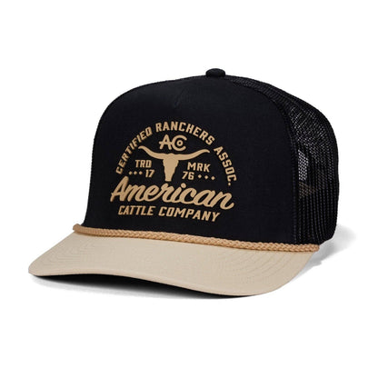 Certified Ranchers Association Hat: Black