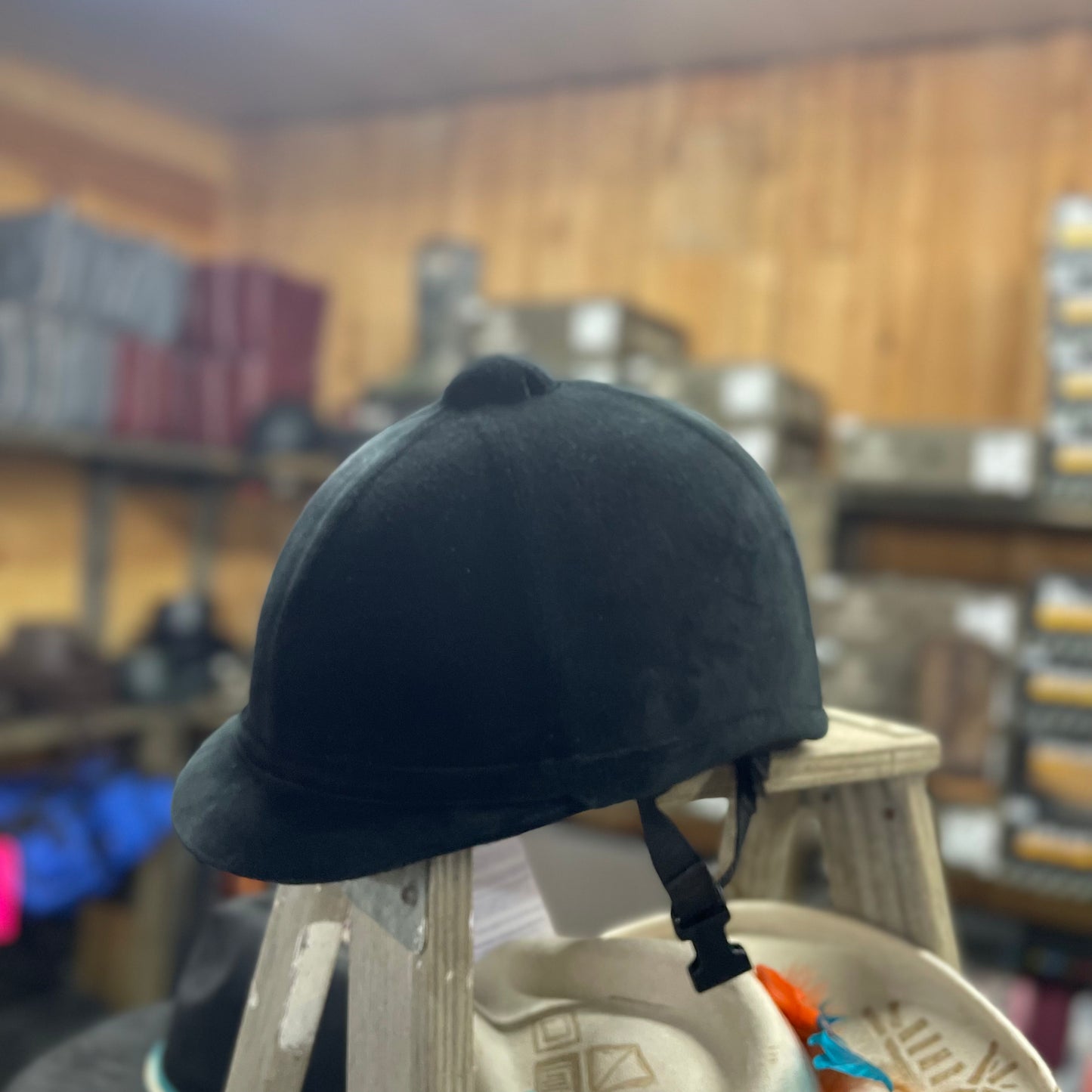 Charles & Owen Helmet Black Ridding Helmet