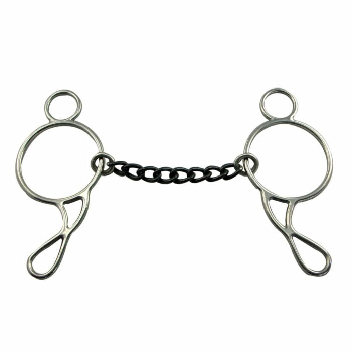 Coronet Wonder Gag Bit w/ Single Link Chain 5”