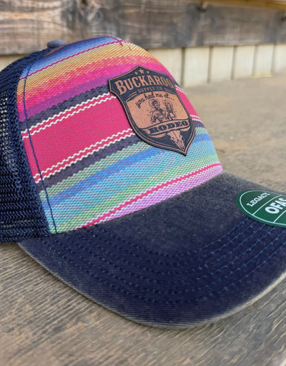 You Had Me At Rodeo Serape Western Trucker Hat