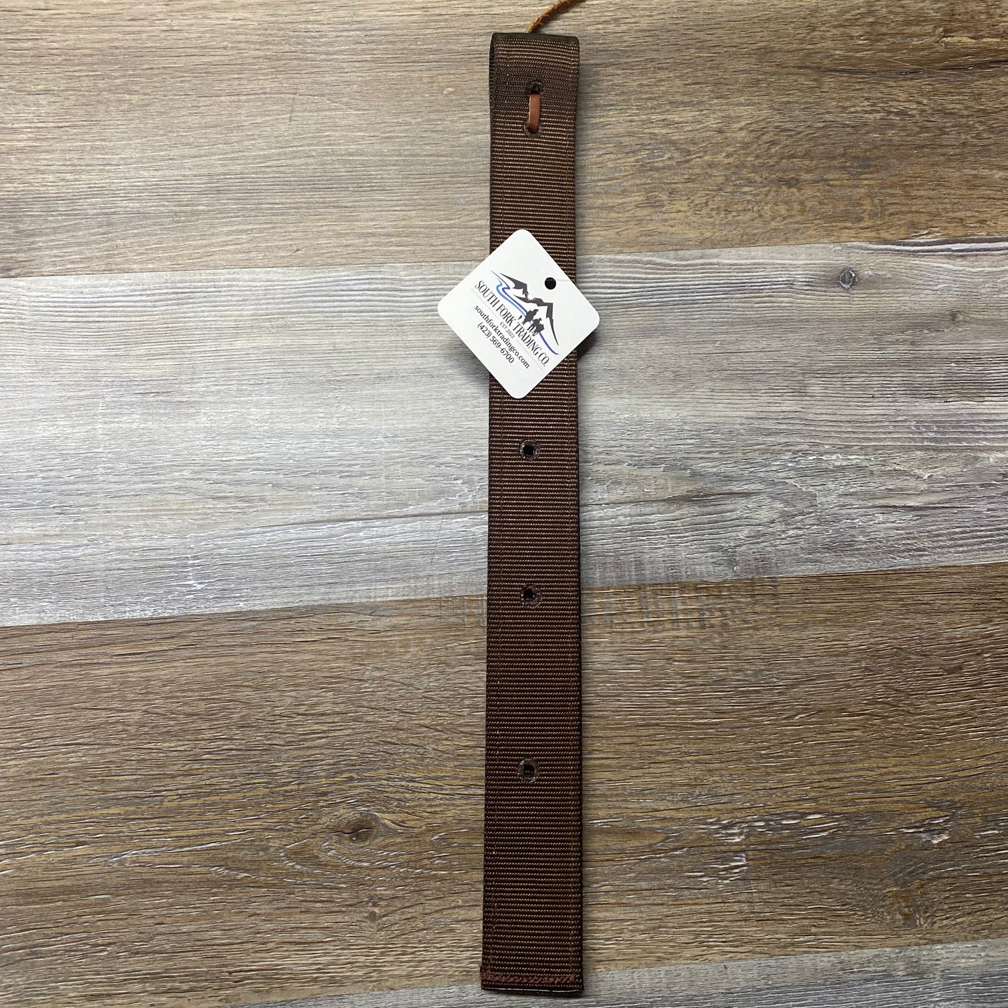 Black or Brown Single Nylon Off Billet