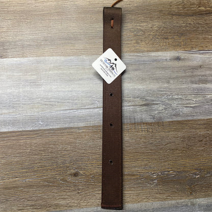 Black or Brown Single Nylon Off Billet