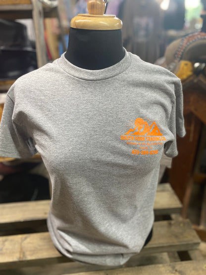 NEW Gray & Orange South Fork Trading Co - Adult Unisex Tee