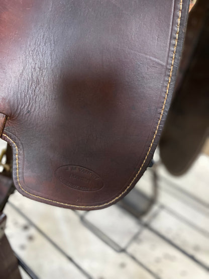 USED JM Yancy 15” Gaited Saddle