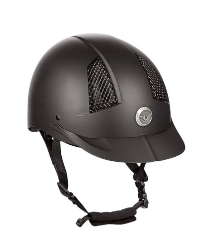 Helmet TUFF RIDDER Small Black Adjustable Back