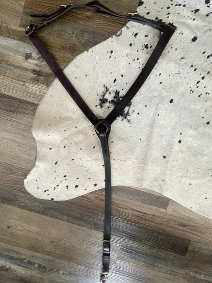 Used Once TUCKER HIGH PLAINS TRAIL SADDLE 17.5” w/ Tucker 3 Point Breast Collar