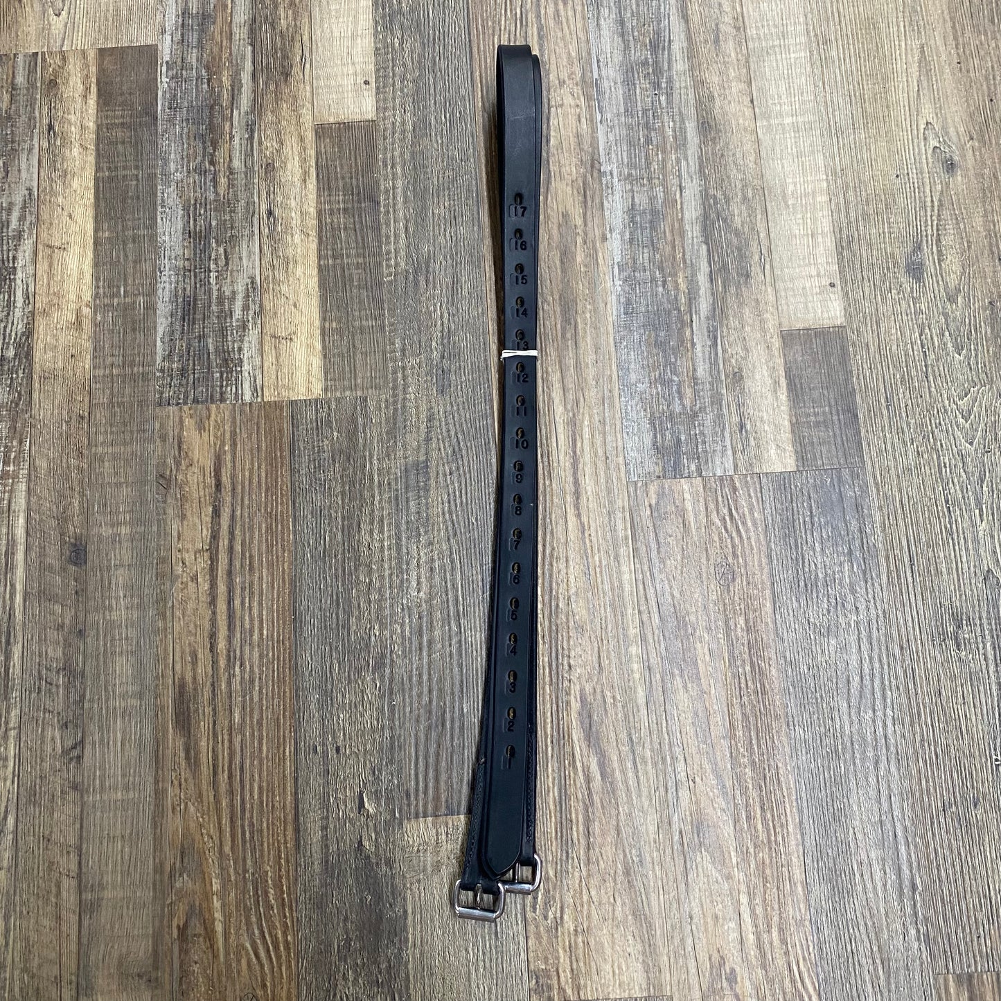 English Stirrup Leathers Black & Stainless Steel Silver Hardware by Amish Craftsmen