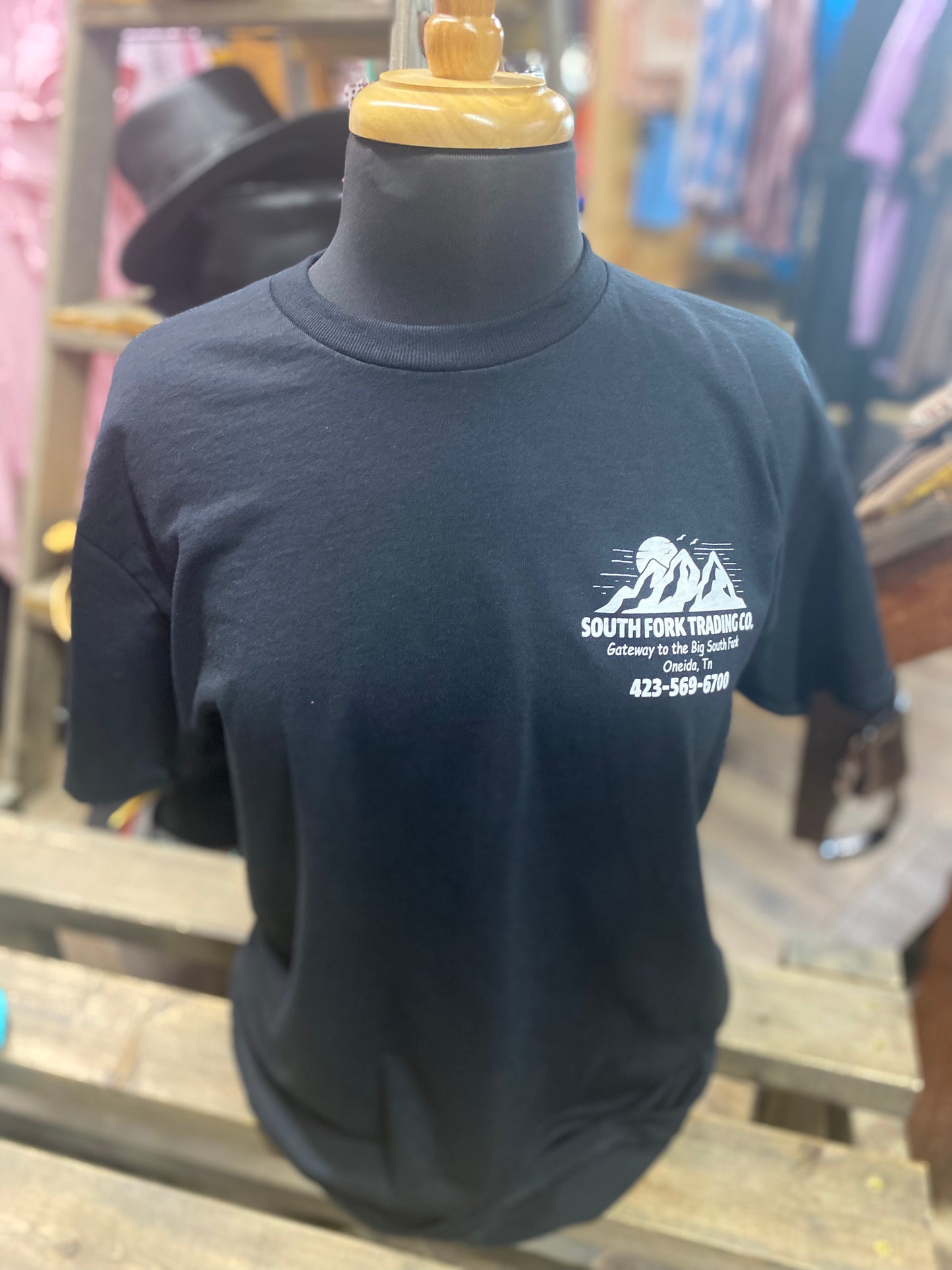 NEW Black & White South Fork Trading Co - Adult Unisex Tee