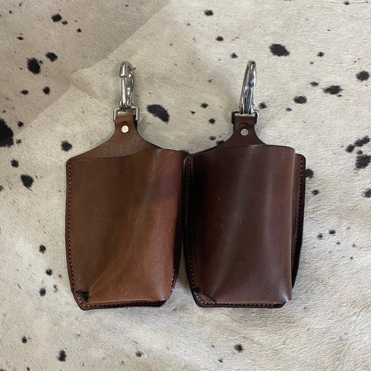 Rivera Leather Drink Holder by Amish Craftsman