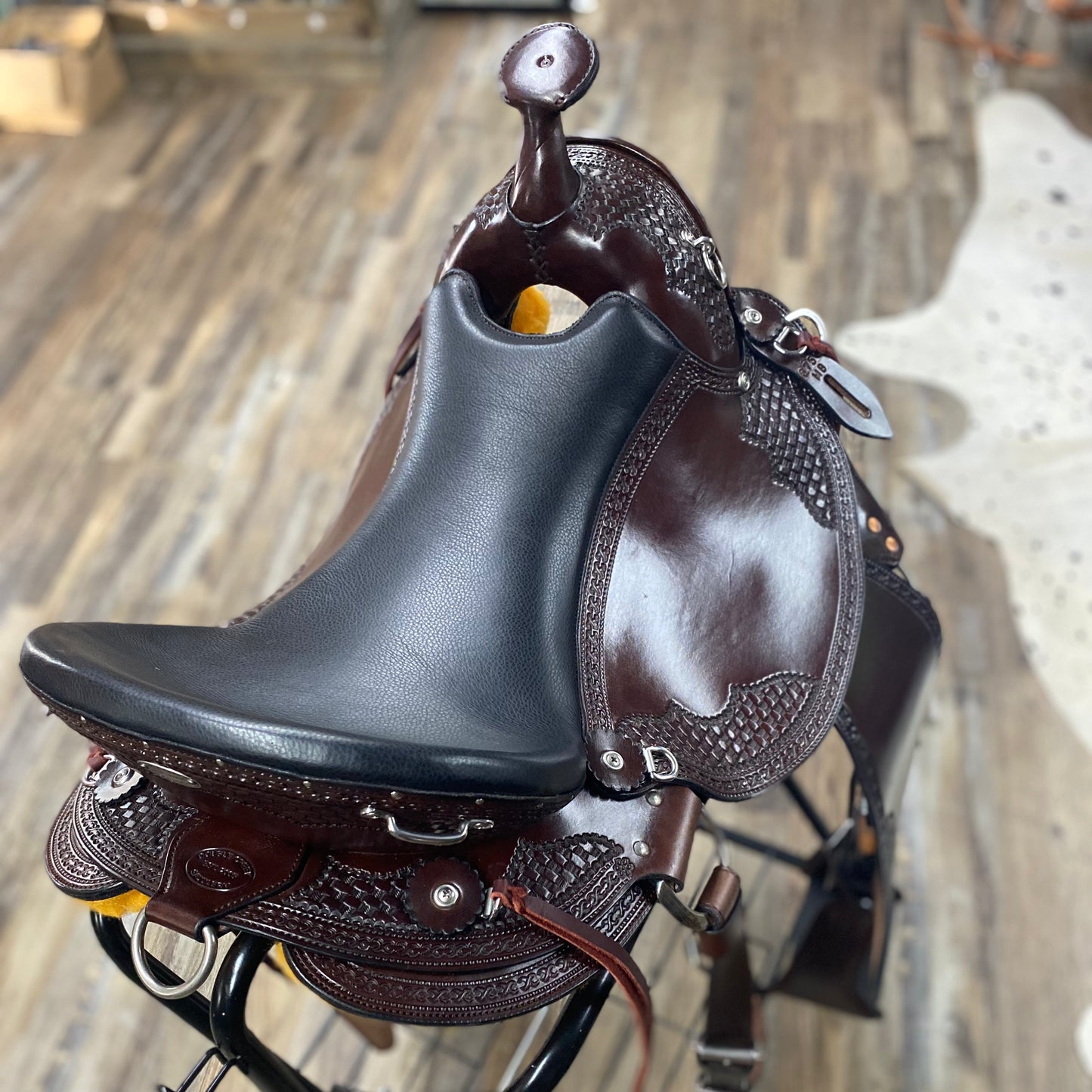 NEW BROWN Henry Miller OLD TIMER 17” Handcrafted Custom