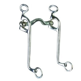 Coronet Loose Cheek Ported Walking Horse Bit