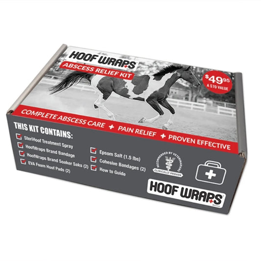 Abscess Relief Kit Hoof Wraps Brand