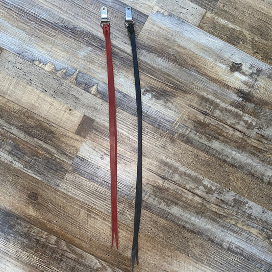 Cashel Saddle Clip & D Ring Saddle String Attachment Red or Black Amish Crafted 